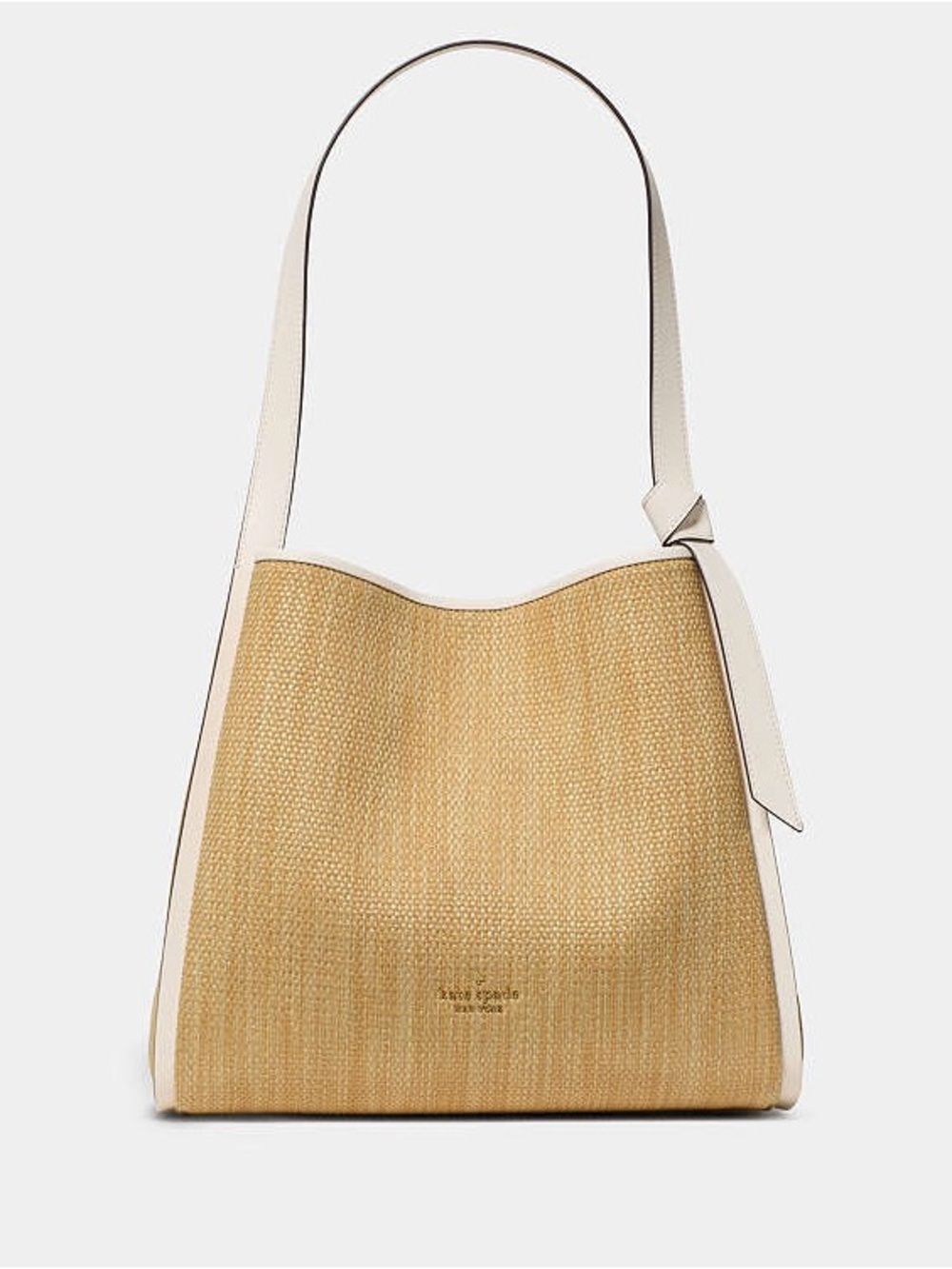 Kate Spade Knott Straw Large Carryall Bag